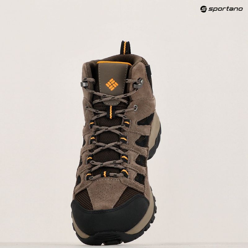 Columbia Crestwood Mid Wp V2 cordovan/ squash vyriški trekingo batai 16