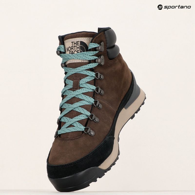 Vyriški batai The North Face Back To Berkeley IV Leather WP demitasse brown / black 15