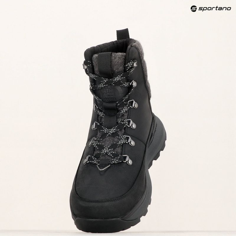 Vyriški sniego batai The North Face Bergen Leather WP black/black 15