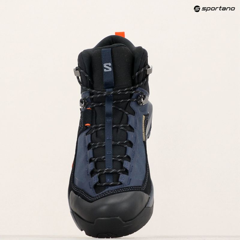 Vyriški žygio batai Salomon X Ultra Alpine MID GTX blue nights/black/red orange 9