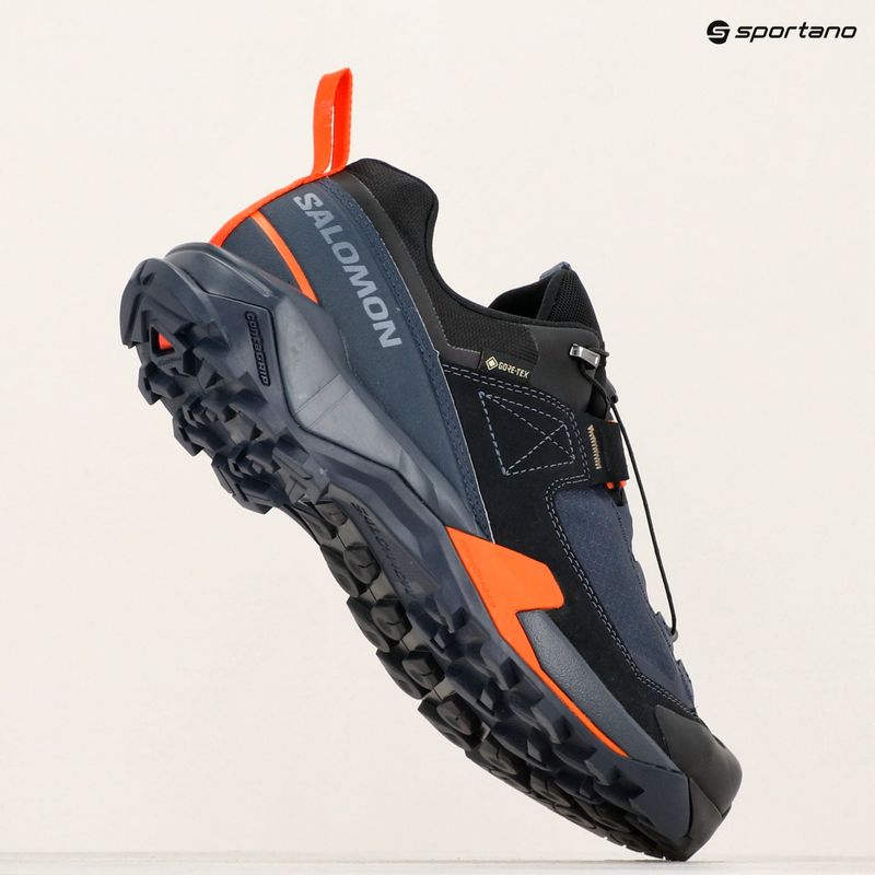 Vyriški žygio batai Salomon X Ultra Alpine GTX grisaille/black/red orange 22