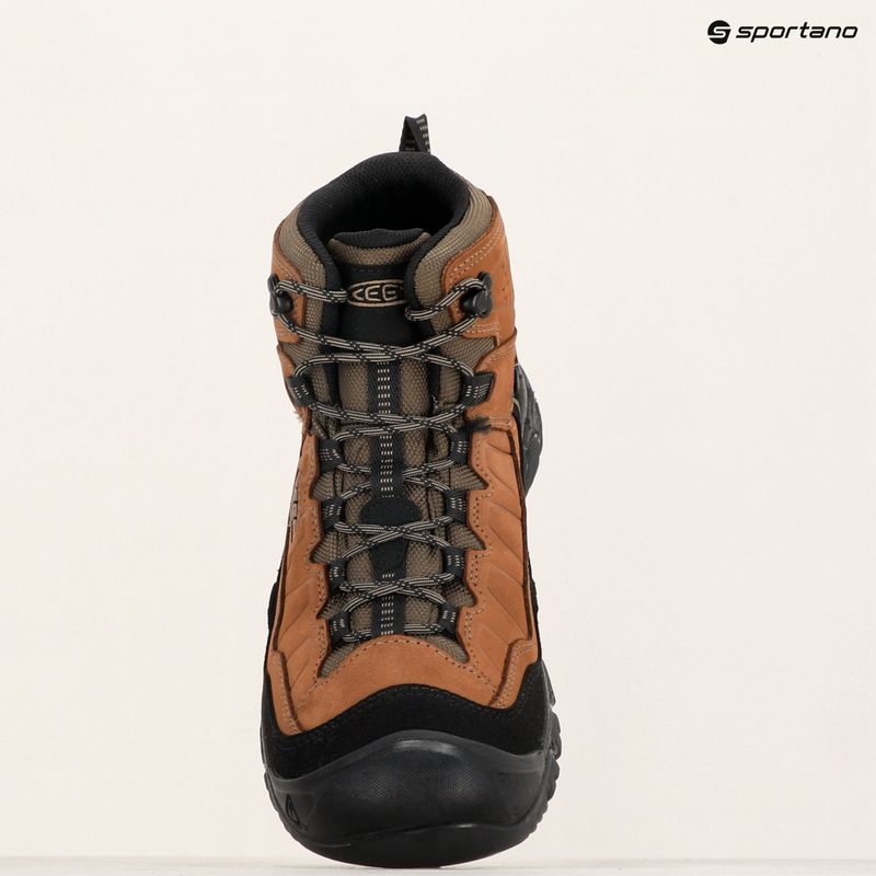 Vyriški žygio batai KEEN Targhee IV Mid Wp wide bison /brindle 13