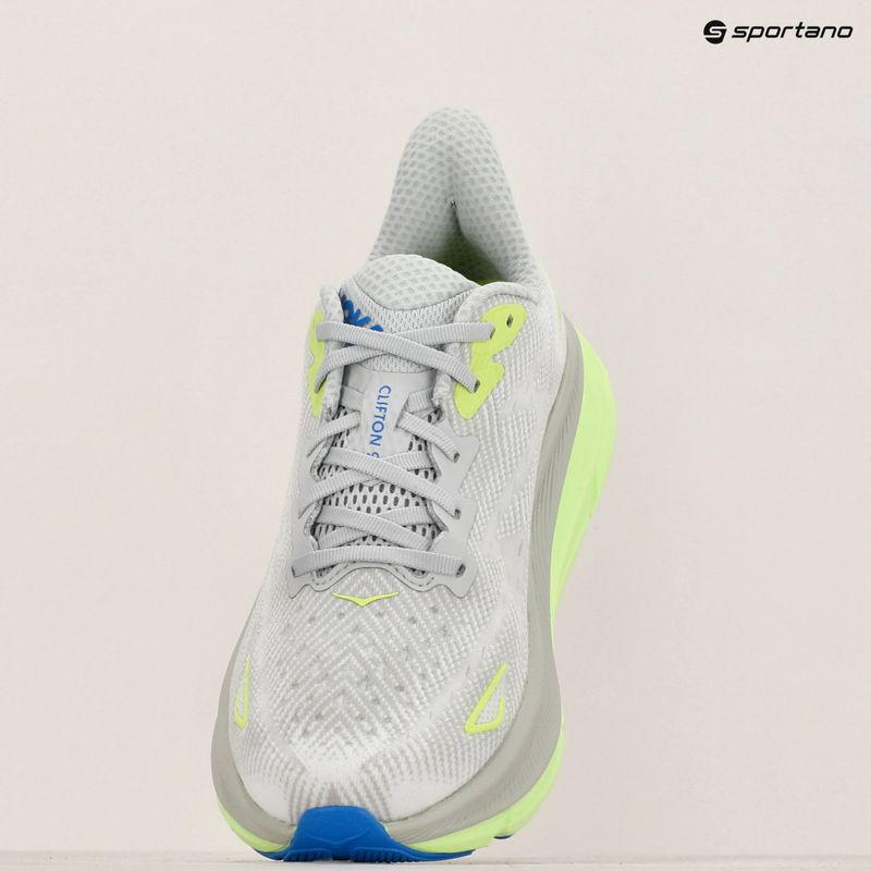Vyriški bėgimo bateliai HOKA Clifton 9 stardust/electric cobalt 9