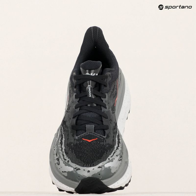 Vyriški bėgimo batai HOKA Stinson 7 black/outer orbit 9