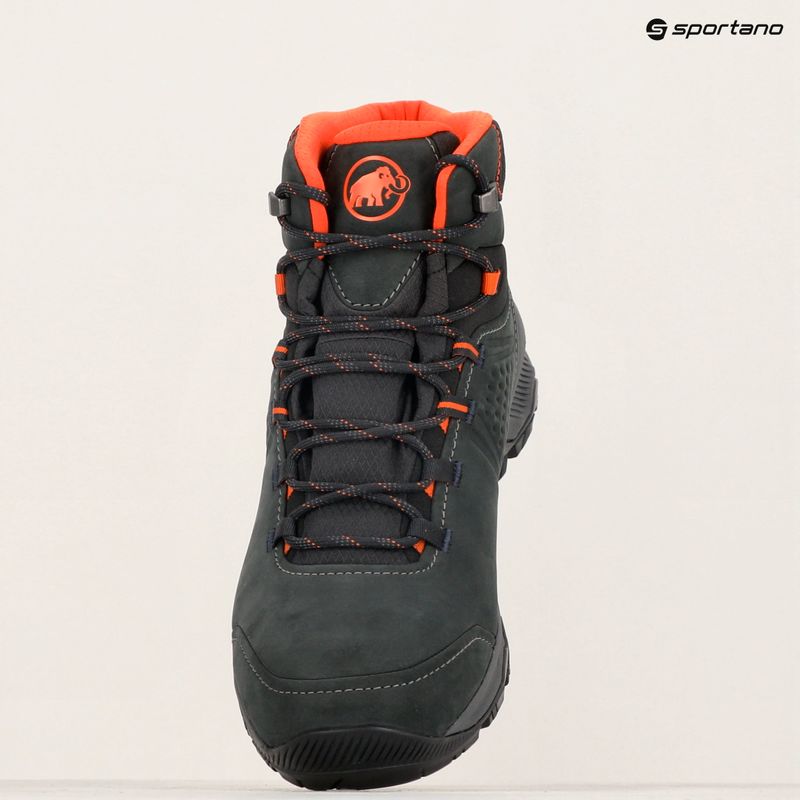 Vyriški žygio batai Mammut Mercury IV Mid GTX black / hot red 19