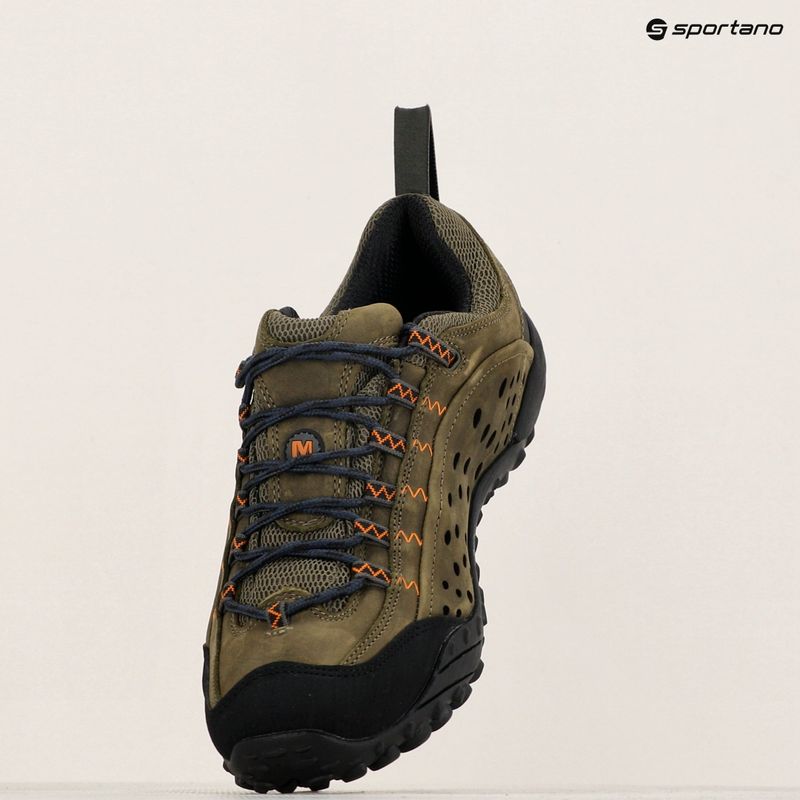 Vyriški turistiniai batai Merrell Intercept dark olive 14