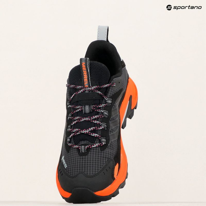 Vyriški turistiniai batai Merrell Moab Speed 2 Gtx black/orange 13