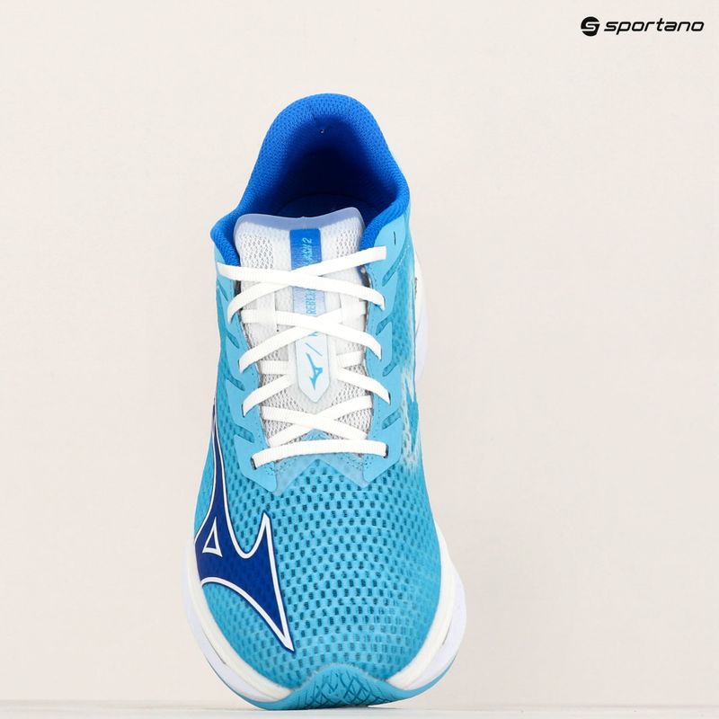 Vyriški bėgimo batai Mizuno Wave Rebellion Flash 2 river blue/ mugen blue/white 11