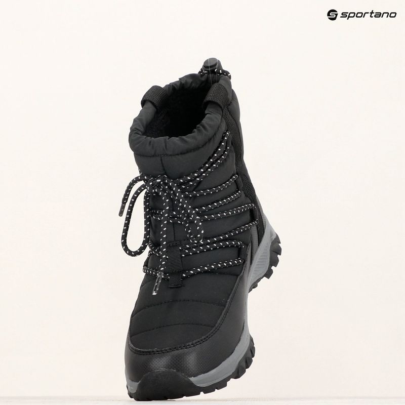 Moteriški sniego batai KangaROOS K-FW Shego jet black / steel grey 15