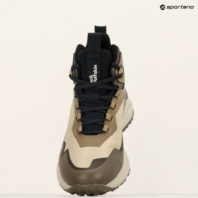 Jack Wolfskin vyriški trekingo batai Dromoventure Wt Texapore Mid cold coffe 11