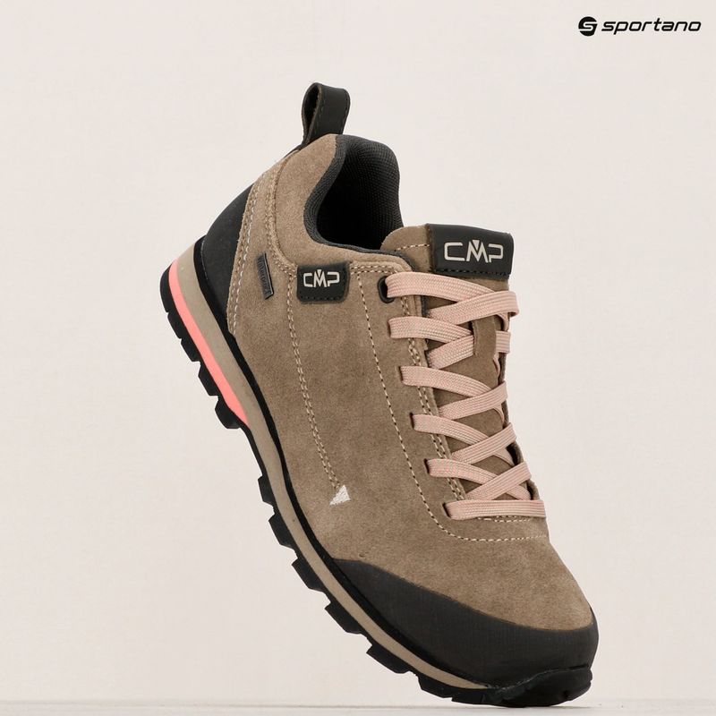 Moteriški trekingo batai CMP Elettra Low sand / pesca 14
