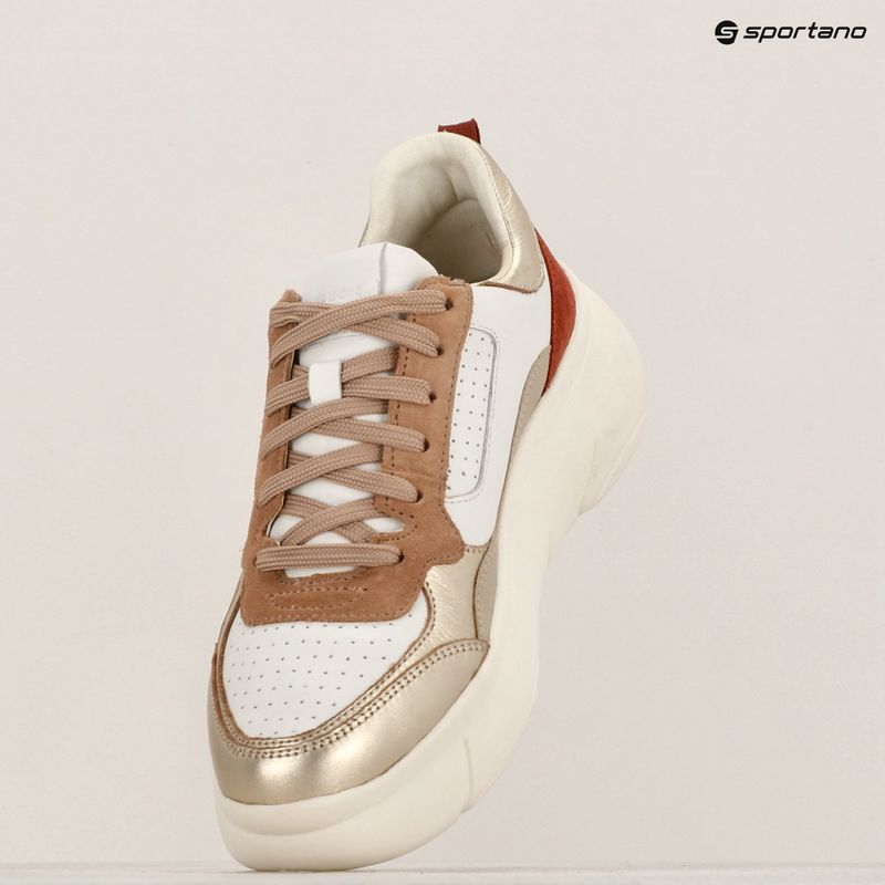 Moteriški batai Geox Nebula™ 2.0 X whire/light gold 10