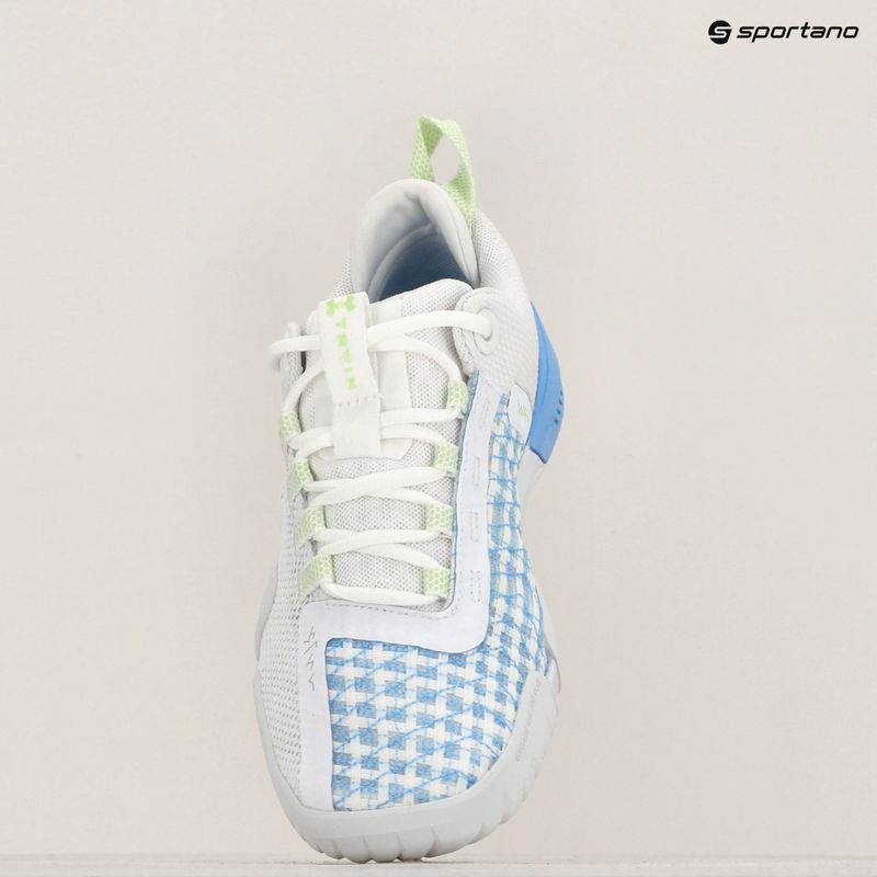 Moteriški treniruočių batai Under Armour TriBase Reign 6 white/horizon blue/morph green 15