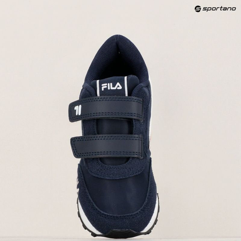 Vaikiški batai FILA Orbit Revolution Velcro fila navy 9