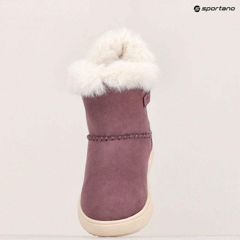 Paauglių sniego batai Geox Theleven light pink 8