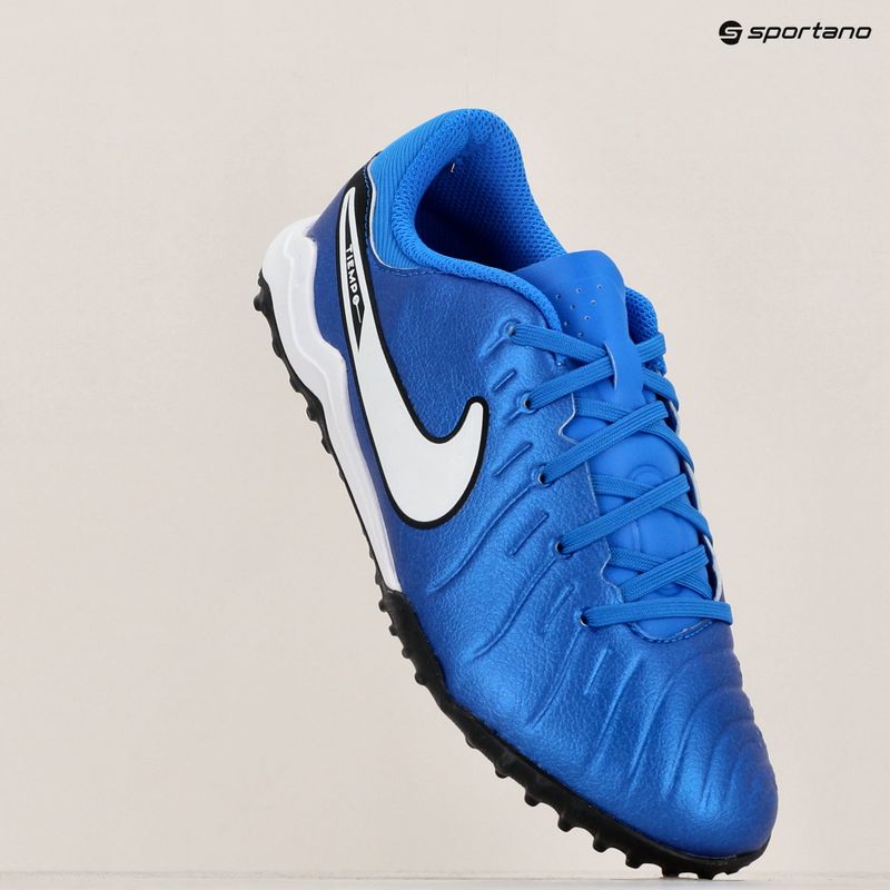 Vaikiški futbolo batai Nike Tiempo Legend 10 Academy TF soar/white 9