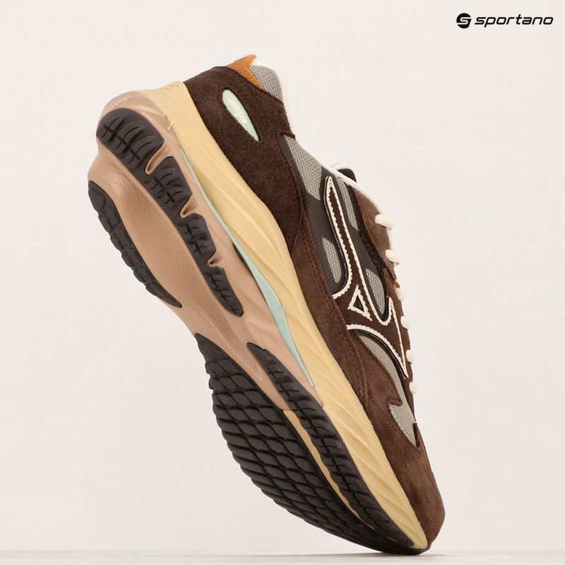 Batai Mizuno Wave Rider Βeta vintage khaki/summer sand/chicory coffee 16