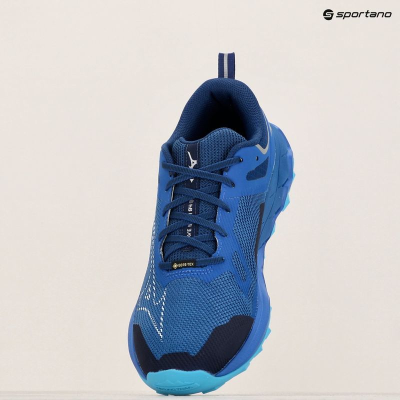 Vyriški bėgimo batai Mizuno Wave Ibuki 4 GTX classic blue/white/river blue 4