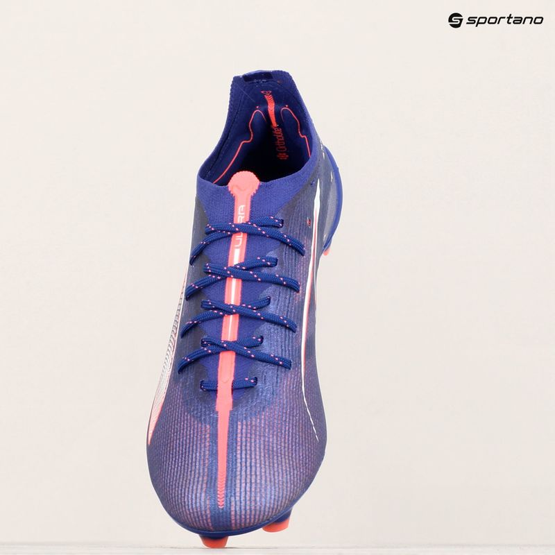PUMA Ultra 5 Ultimate FG lapis lazuli/puma white/sunset gloe futbolo bateliai 20