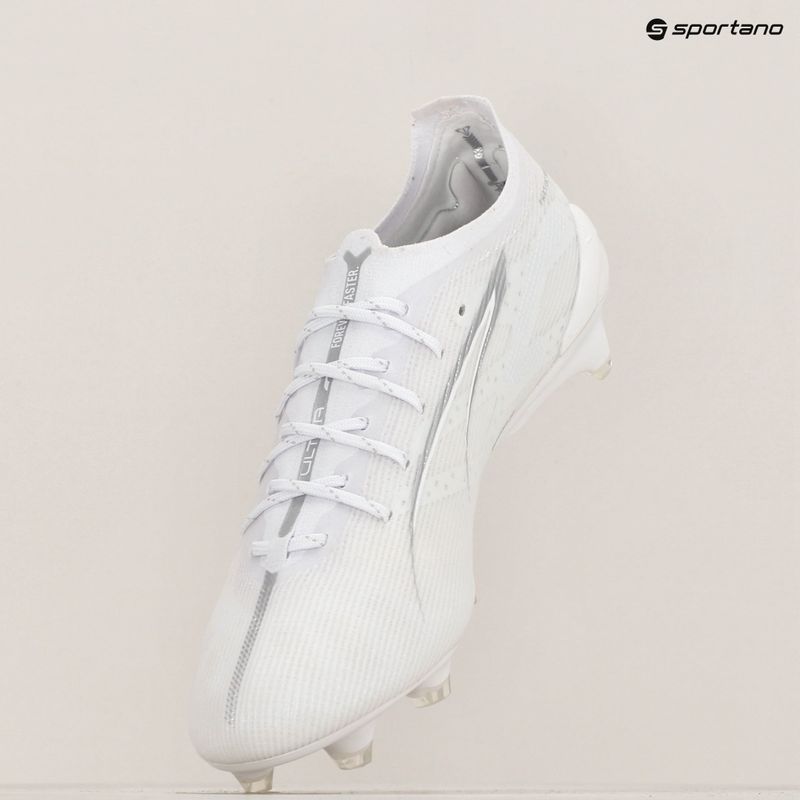 PUMA Ultra 5 Ultimate FG futbolo bateliai puma balta/puma balta 15