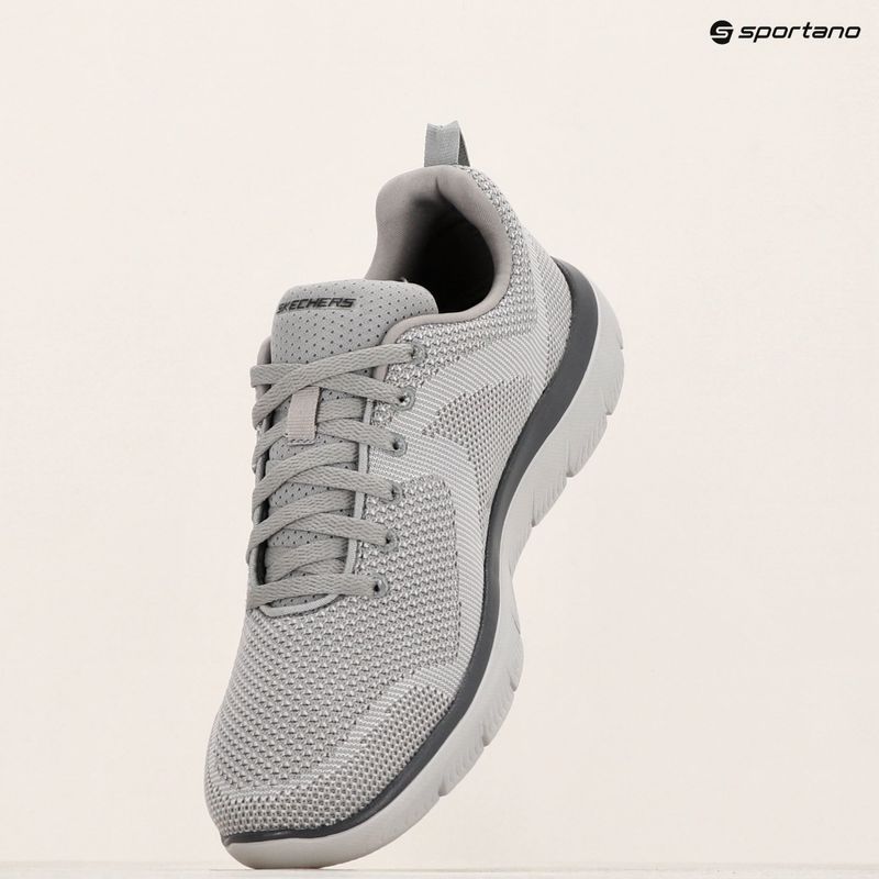 Vyriški batai SKECHERS Summits Brisbane light gray 10