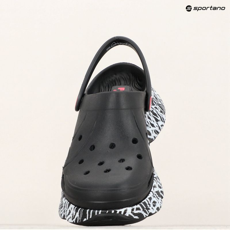 Moteriškos šlepetės SKECHERS JGoldcrown Max Cushioning Foamies Love True black 16