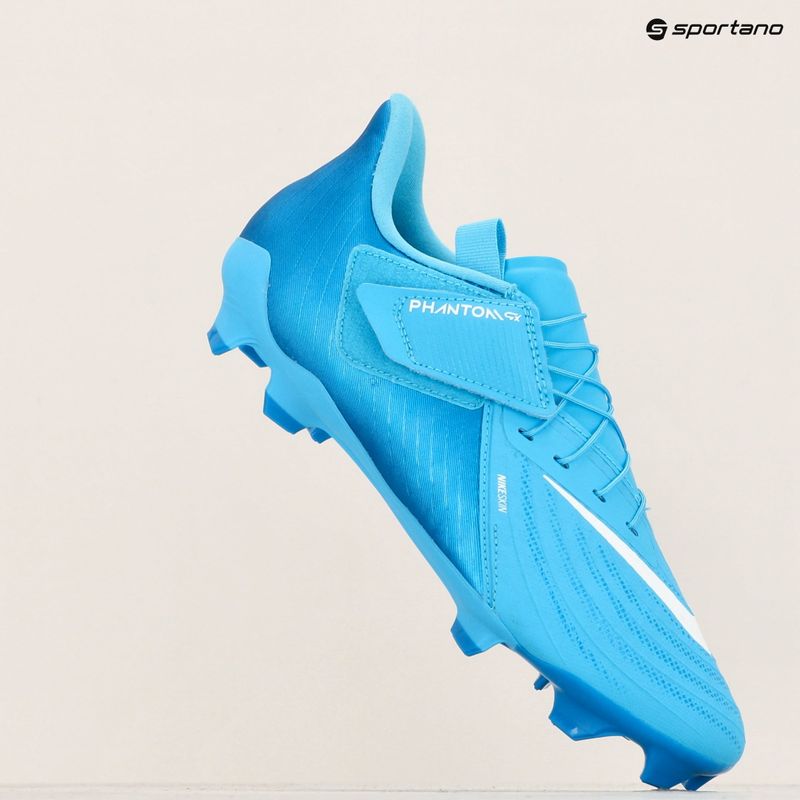 Vyriški futbolo batai Nike Phantom GX 2 Academy EasyOn blue fury/white 9