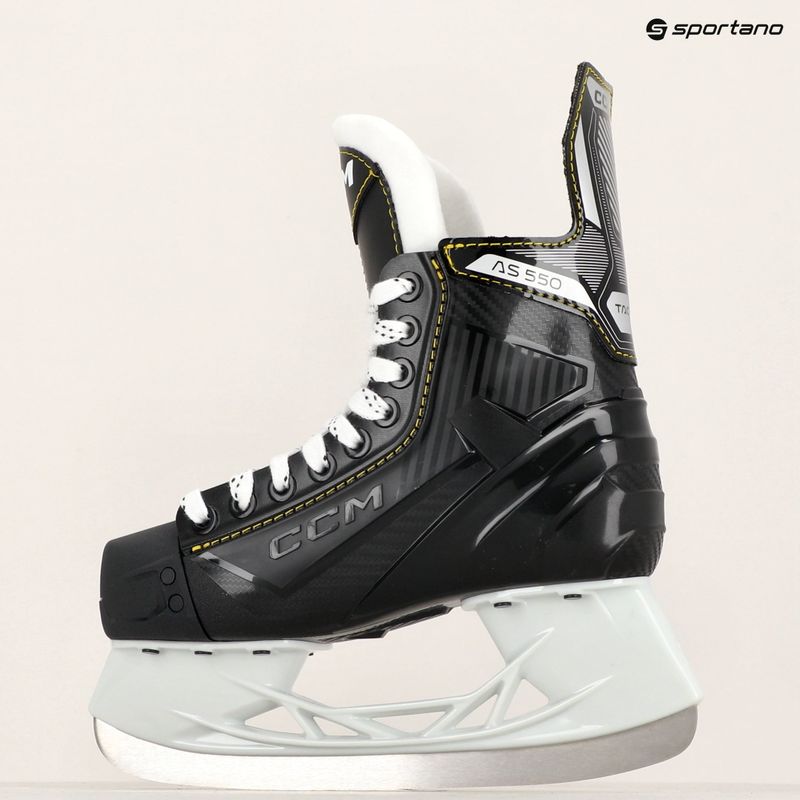 Vaikiškos ledo ritulio pačiūžos CCM Tacks AS-550 JR black 9