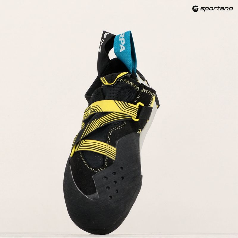 Laipiojimo batai SCARPA Veloce black/yellow 9