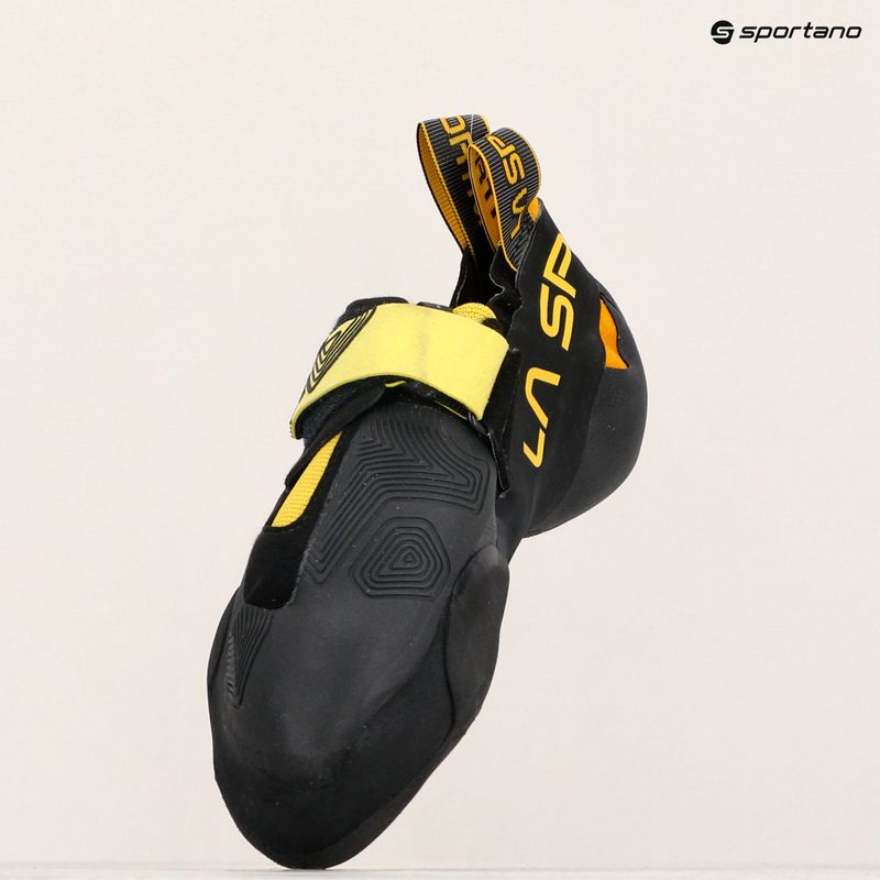 Vyriški La Sportiva Theory laipiojimo bateliai yellow/black 12