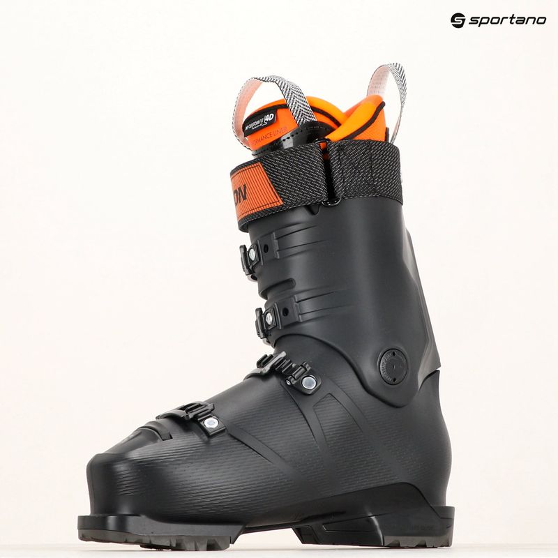 Vyriški slidinėjimo batai Salomon S/Pro Supra 110 GW black/dark grey met./orange tiger 7