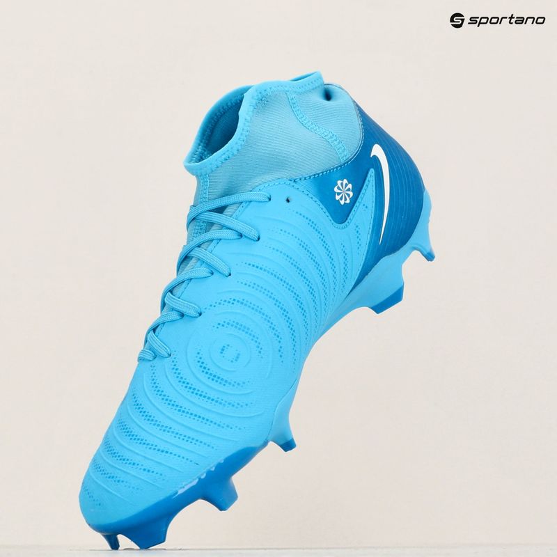 Futbolo batai Nike Phantom Luna II Academy FG/MG blue fury/white 9