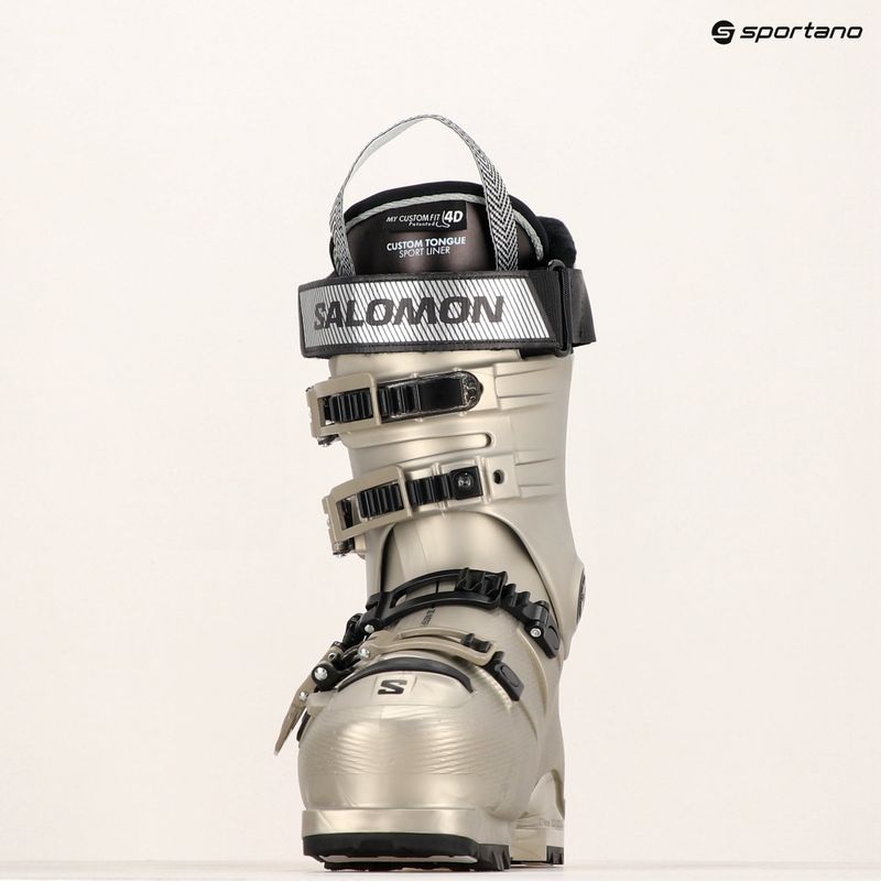 Moteriški slidinėjimo batai Salomon S/Pro Alpha 100 W GW light bronze met./black/black 7