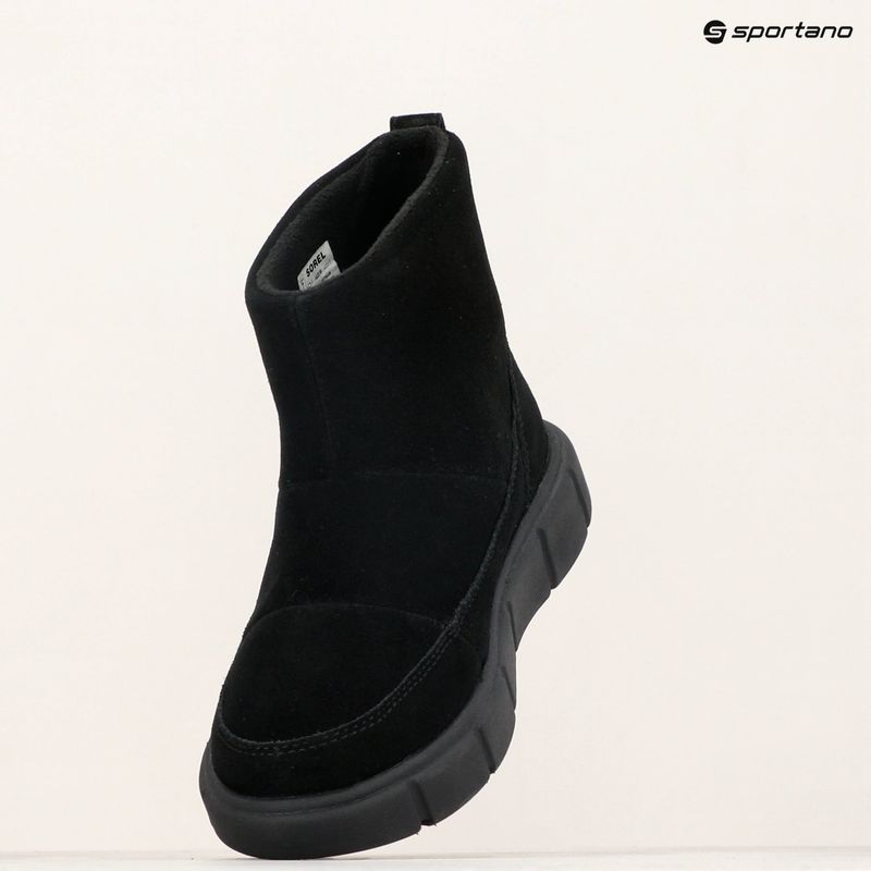 Moteriški sniego batai Sorel Explorer III Slip-On WP black/sea salt 10