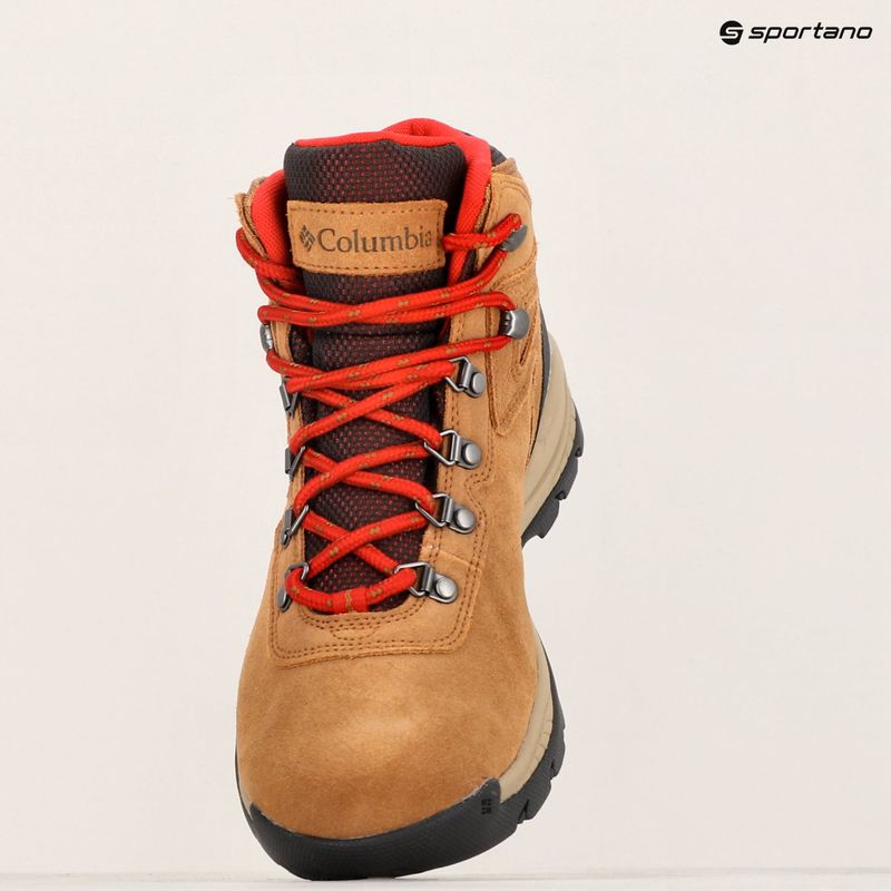 Columbia Newton Ridge Plus WP Amped elk/mountain red 289 moteriški trekingo batai 12