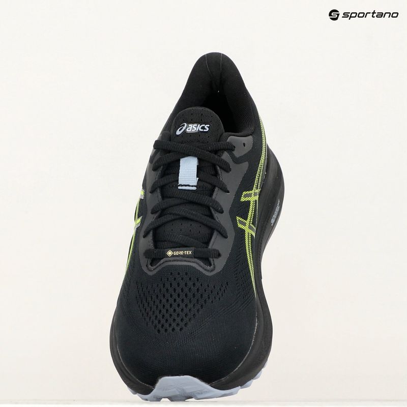 Vyriški bėgimo bateliai ASICS GT-1000 13 GTX black/safety yellow 16