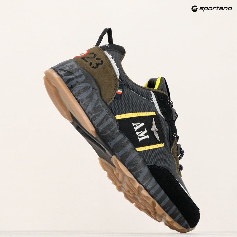 Vyriški batai Aeronautica Militare SC293CT3381 green/black/dark grey 9