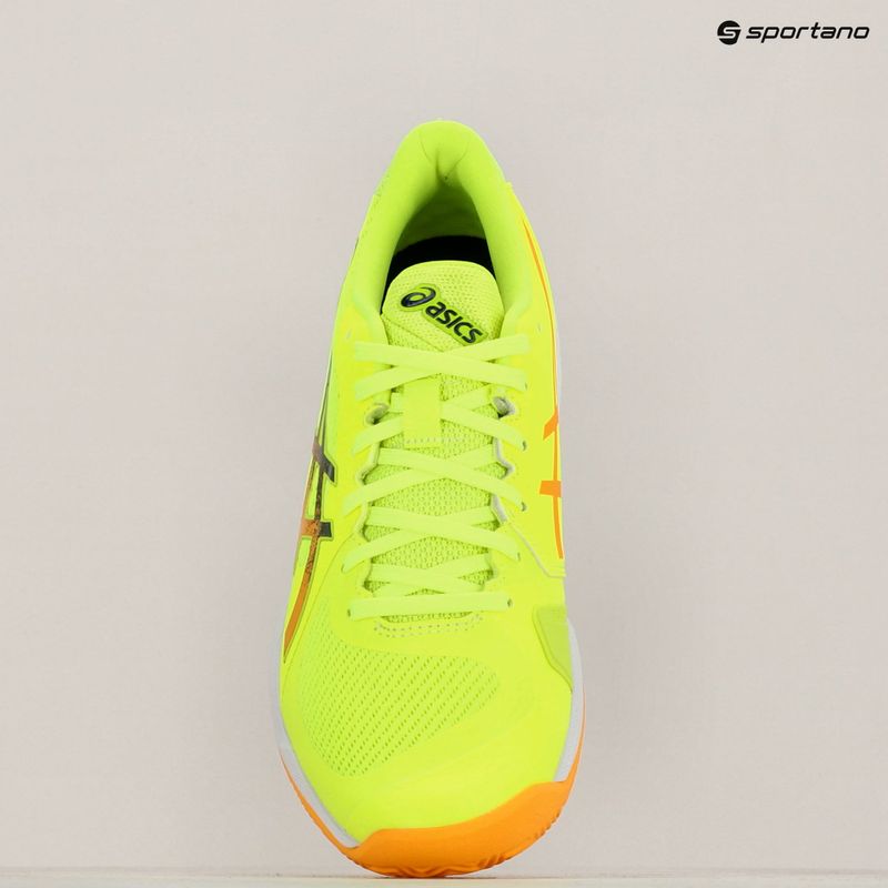 Vyriški padelio batai ASICS Solution Swift FF 2 safety yellow/stadium orange 9