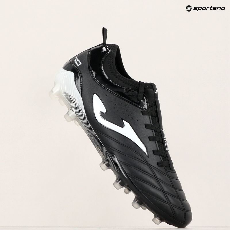 Vyriški futbolo batai Joma Numero-10 FG black/white 9