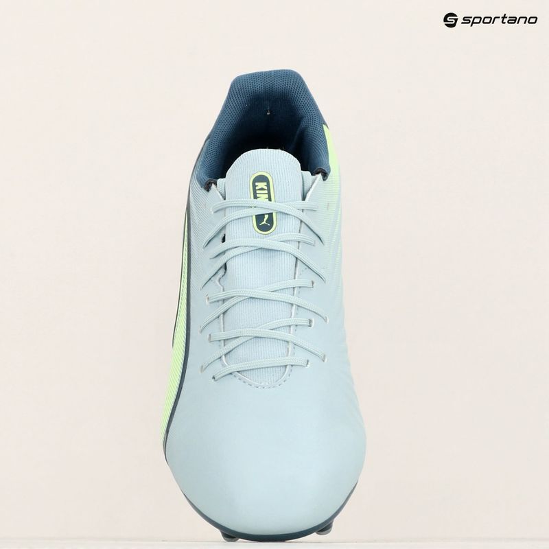 Vyriški futbolo batai PUMA King Match MxSG frosted dew/fizzy apple 9
