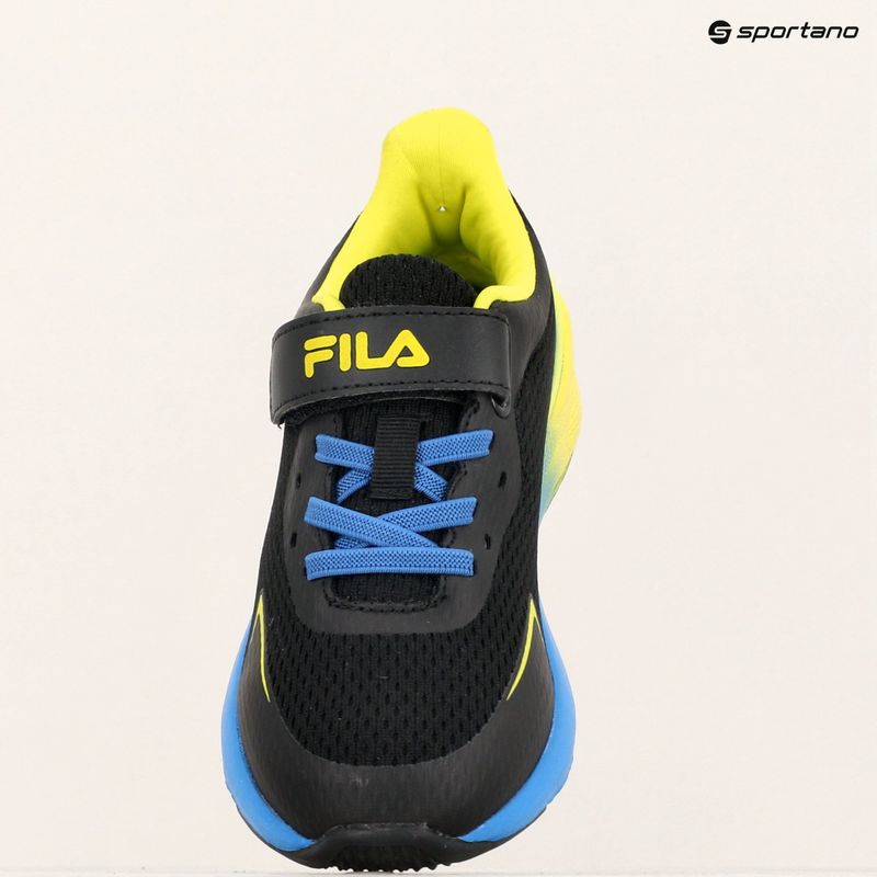 Vaikiški batai FILA Crusher V black / vallarta blue 8