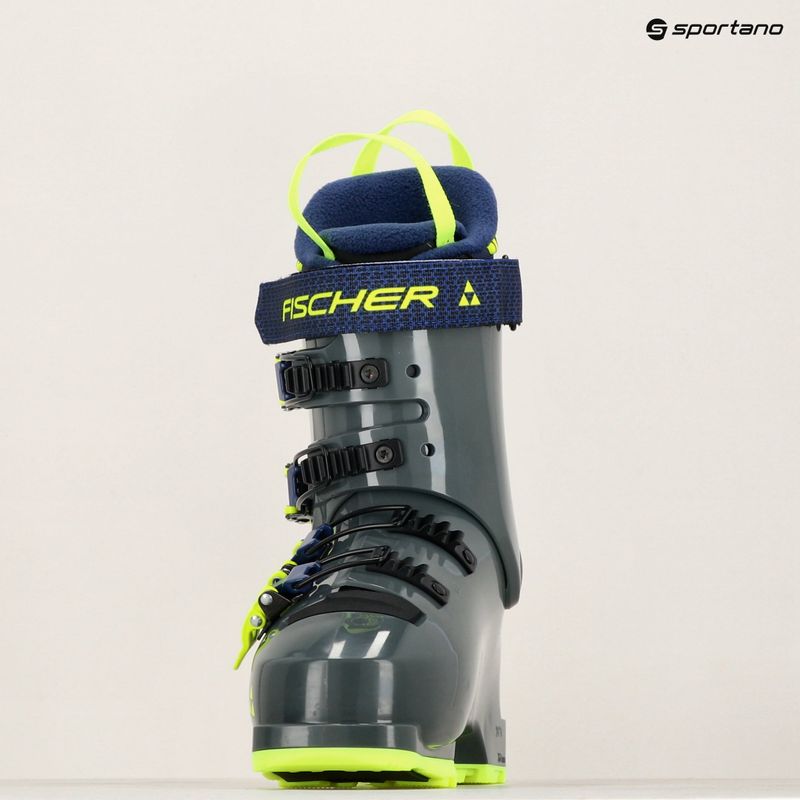 Vaikiški slidinėjimo batai Fischer RC4 60 JR GW rhino grey/rhino grey 7