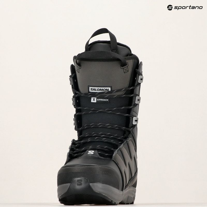 Snieglenčių batai Salomon X Approach Lace SJ Boa black 7