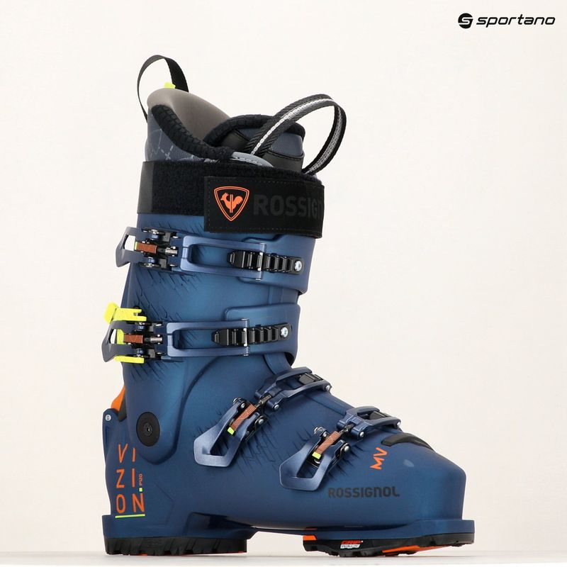 Vyriški slidinėjimo batai Rossignol Vizion 4B Pro 120 MV GW metal blue 7