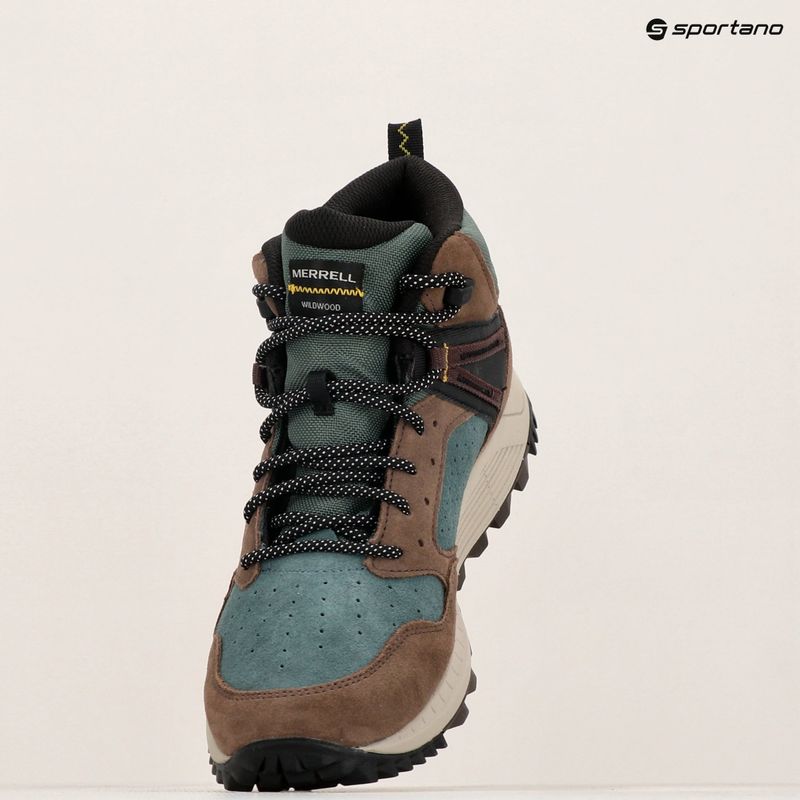 Vyriški turistiniai batai Merrell Wildwood Mid Ltr Wp forest 9