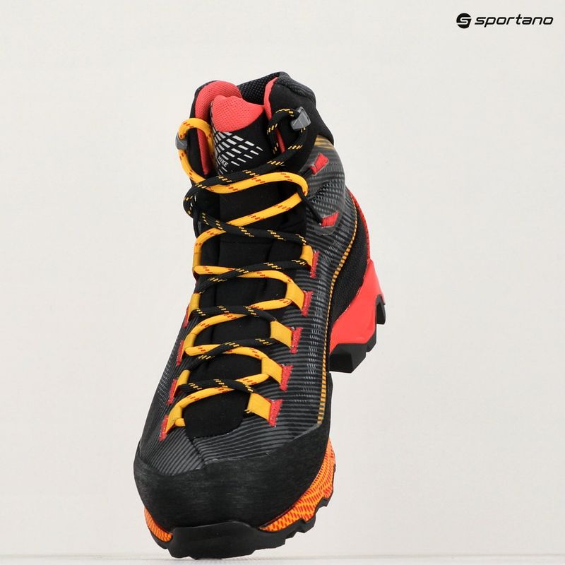 Vyriški aukštų kalnų batai La Sportiva Aequilibrium Hike GTX carbon/ yellow 9
