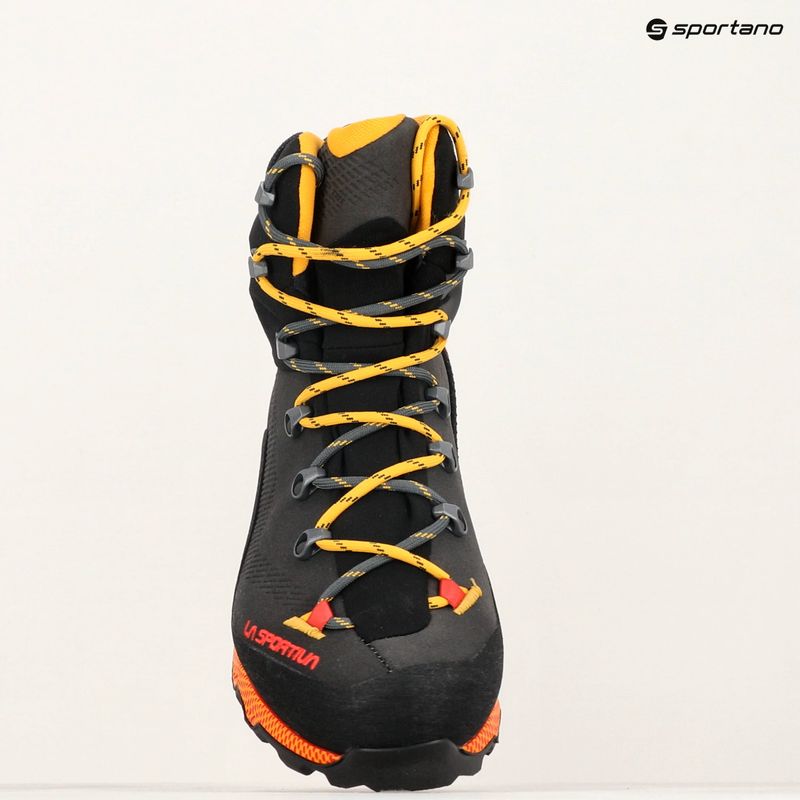 Vyriški trekingo batai La Sportiva Aequilibrium Trek GTX carbon/yellow 9