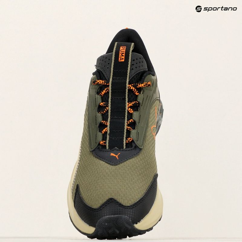 Vyriški bėgimo batai PUMA Extend Lite Trail landslide dark olive/puma black 9