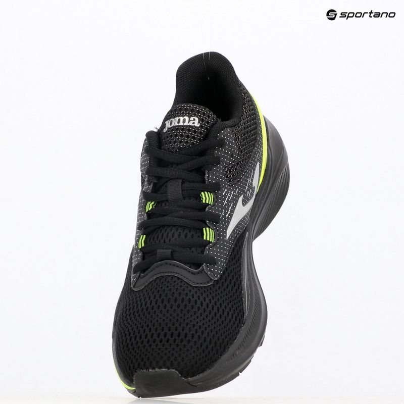 Vyriški bėgimo bateliai Joma Active black/lemon fluor 9