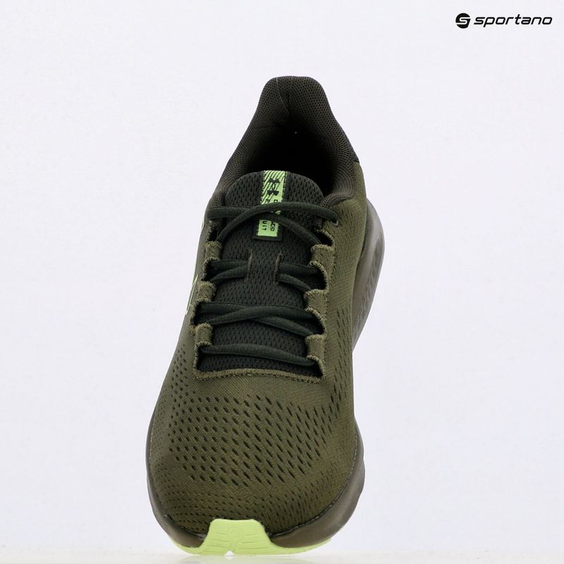 Vyriški bėgimo bateliai Under Armour Charged Pursuit 3 Big Logo marine from green/baroque green 9